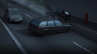 Animaţie cu accidentul de la Mihail Kogălniceanu. O şoferiţă nu s-a asigurat şi a ucis o femeie, pieton