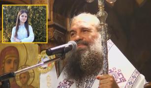 Lacrimi și revoltă la slujba pentru Alexandra, la Caracal: ”Un copil care a împins țara asta înainte”