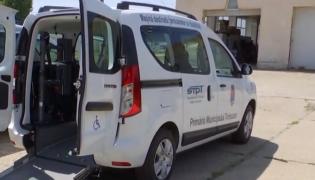 Mașini speciale pentru persoanele cu dizabilități, în Timișoara