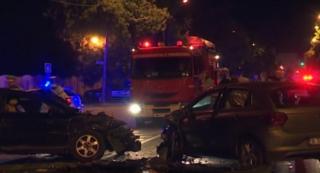 Doi oameni la spital, după o cursă nebună de mașini pe străzile Timișoarei