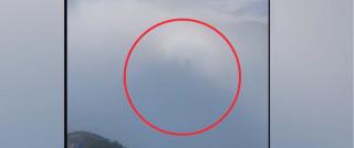 Fenomenul Gloria, filmat pe Vârful Toaca din Masivul Ceahlău