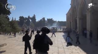 Proteste soldate cu violențe pe Esplanada Moscheilor din Ierusalim