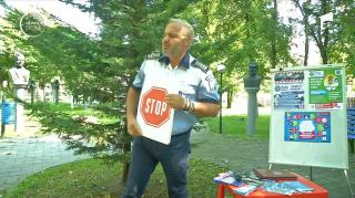 Educație rutieră pe înțelesul copiilor, la Grădina Valorilor Româneşti