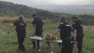 Trei bombe din Al Doilea Război Mondial, găsite pe calea ferată, în Bistrița