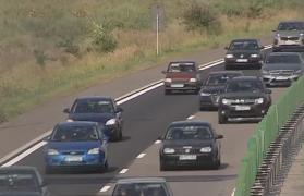 În aglomerația pe Autostrada Soarelui, mulți șoferi au încălcat regulile