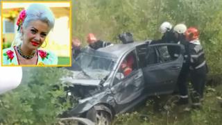 Imagini dramatice de la accidentul în care a murit cântăreața Anamaria Pop (Video)