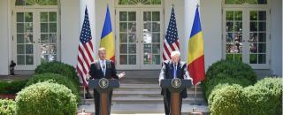 Klaus Iohannis, primit de Donald Trump la Casa Albă