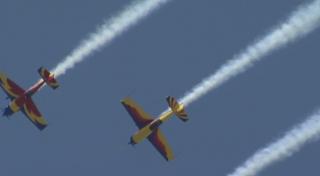 Cel mai mare show aviatic din România s-a încheiat. Zeci de mii de oameni au stat cu ochii aţintiţi spre cer