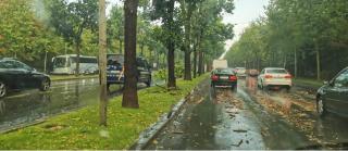 Bucureştenii, alertaţi cu întârziere de sistemul Ro-Alert în legătură cu furtuna de duminică