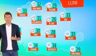 Meteo 26 august 2019. Vreme capricioasă în toată țara
