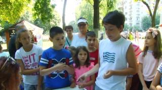 Artă meşteşugărească și tehnici inedite de pictură pe înțelesul copiilor, în Grădina Valorilor Românești