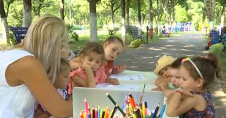 Grădina Valorilor Românești, bucuria copiilor în ultimele zile de vacanță