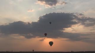 Festivalul baloanelor cu aer cald, organizat în premieră la Băilești, în Dolj