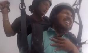 Regrete pentru un zburător cu parapanta, după ce s-a văzut la mare înălțime