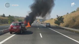 Accidentul în lanț de pe Autostrada Soarelui a provocat cozi uriașe de mașini
