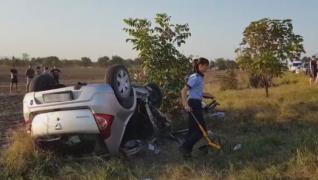 Imagini dramatice de la carambolul de pe E85, unde o fetiță și tatăl ei au murit (Video)