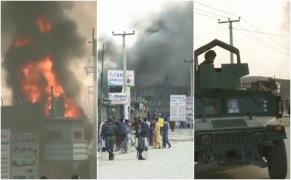 Imagini de la atacul terorist din Kabul, soldat cu 16 morţi, în care şi-a pierdut viaţa şi un diplomat român (Video)