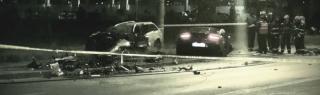 Bărbatul mort în accidentul produs de fiul lui Gino Iorgulescu a fost condus pe ultimul drum (Video)