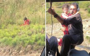 Fetiţa dispărută în Buzău a fost găsită la 10 kilometri de casă: ”Era plânsă şi nu cred că mai putea să meargă”