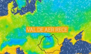 Un val de aer polar va răci vremea începând de marți în România