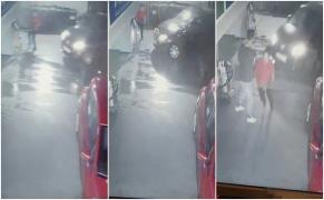 Atac inexplicabil în Bucureşti. Un şofer a încercat să jefuiască o benzinărie, apoi să lovească pietonii cu maşina (Video)