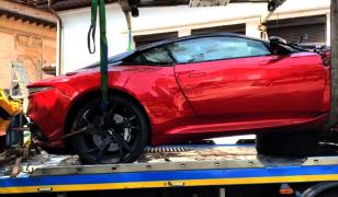 Cum arată maşina lui Mario Iorgulescu, după cumplitul accident la 240 km/h