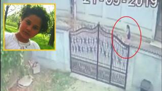 Ultimele imagini cu fetița din Dâmbovița în viață, înainte de a fi răpită și ucisă (Video)