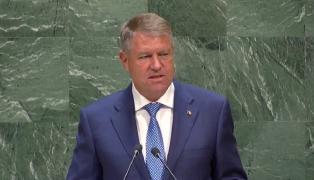 Klaus Iohannis, în faţa Adunării Generale a ONU: "România rămâne un susținător puternic al ordinii internaționale" (Video)