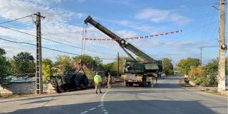 Parchetul militar, anchetă în legătură cu TAB-ul implicat într-un accident la Galaţi