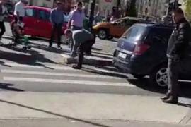 Preot din Argeş, reţinut de poliţişti, după ce a lovit cu maşina, intenţionat, un bărbat