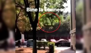 Trotinetă aruncată de la etaj, la Colegiul 'Mihai Eminescu' din Bucureşti