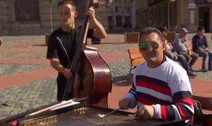 Centrul orașului Timișoarei, scenă pentru artiştii stradali