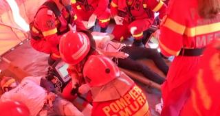 Cutremur de 7,2, simulat în Bucureşti. 2.000 de persoane evacuate şi zeci de echipe de intervenţii în acţiune