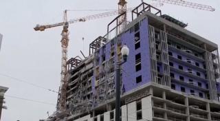 Un hotel în construcție s-a prăbușit în New Orleans