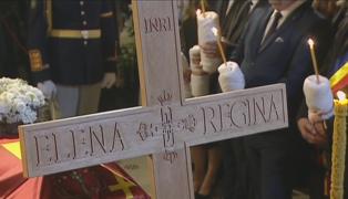 Regina-Mamă Elena a fost înhumată la Curtea de Argeș lângă fiul său, Regele Mihai