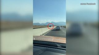 Șofer filmat pe contrasens cu peste 100 km/h, pe centura ocolitoare a Brașovului