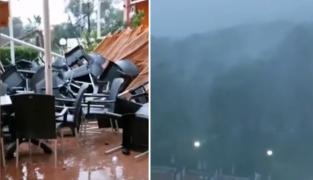 O tornadă a provocat distrugeri în Ibiza, în Spania (Video)