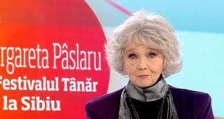 Margareta Pâslaru, invitată de onoare la Festivalul Tânăr de la Sibiu