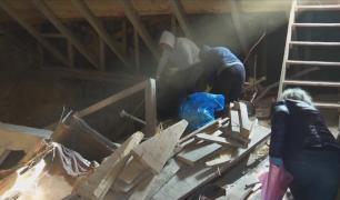 Basilica Maria Radna din Arad, curățată cu ajutorul voluntarilor