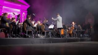 Concert în cimitir al Filarmonicii de Stat Transilvania, de Ziua Morţilor