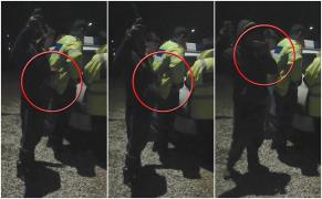 Un bărbat îi fură ţigările din buzunar unui poliţist, în Prahova, cu un tupeu fantastic (Video)
