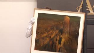 O lucrare a celui mai bine cotat pictor român a fost adjudecată cu peste 100.000 de euro