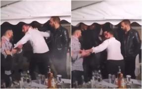 Manelistul Tzanca Uraganul bătut live, pe Facebook, la o cântare (Video)