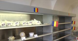 Brânzăria de la Sibiu, primul aprozar de stat cu produse româneşti, a rămas fără marfă