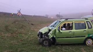 Accident mortal la Botoşani. Un bărbat care mergea pe marginea şoselei, spulberat de un şofer (Video)