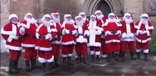 Școală pentru cei care vor să devină Moș Crăciun, deschisă la Londra.