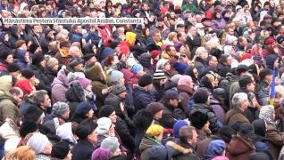 Pelerinaj la peştera Sfântului Andrei de ziua Ocrotitorului României