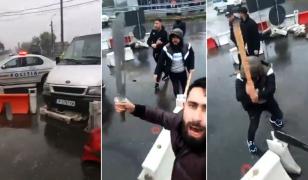 Interlopii din Giurgiu, teroare cu macete, săbii şi cuţite live pe Facebook