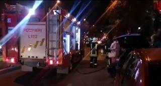 Şase maşini distruse în Vaslui, după ce un şofer a schimbat banda de mers fără să se asigure