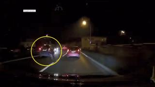 Nici n-a ştiut ce l-a lovit. Accidentul cu 3 maşini din Cluj, surprins de camere (Video)
